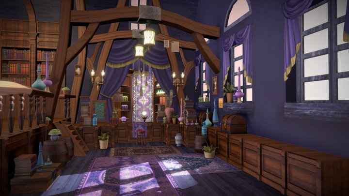 witch's house 3D Model