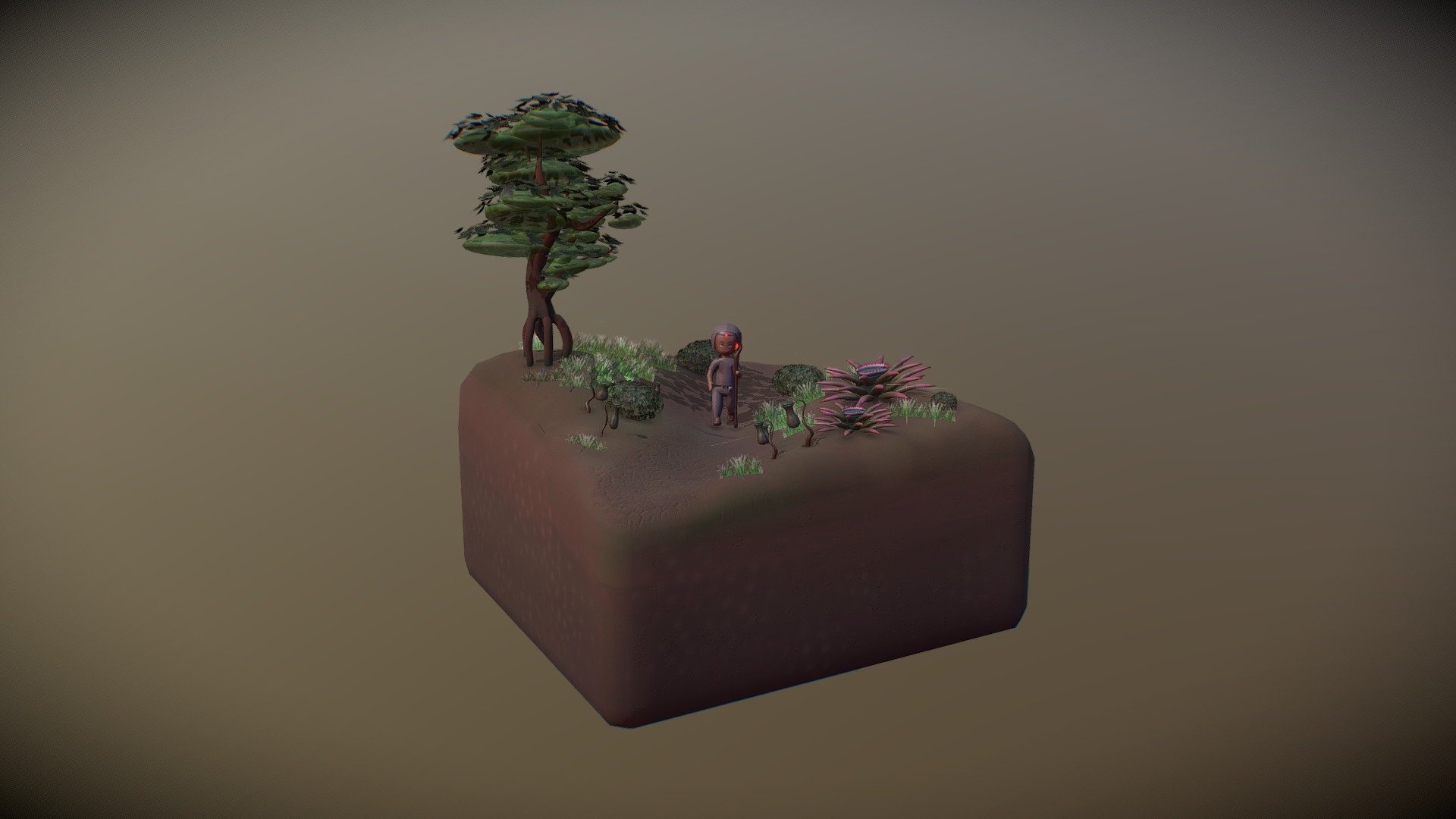 Forest Explorer Diorama