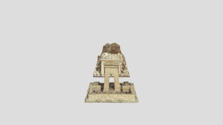 Model of the Temple of Dendur 3D Model