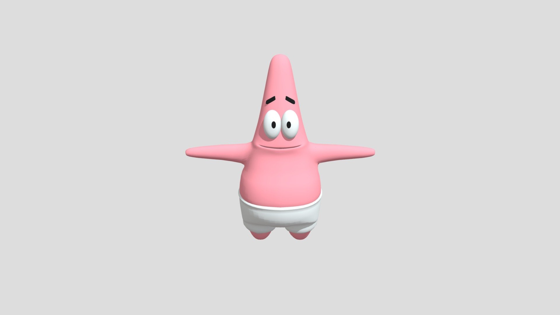 Patrick Star Rigged - Download Free 3D model by delaydlegend [ea83115 ...