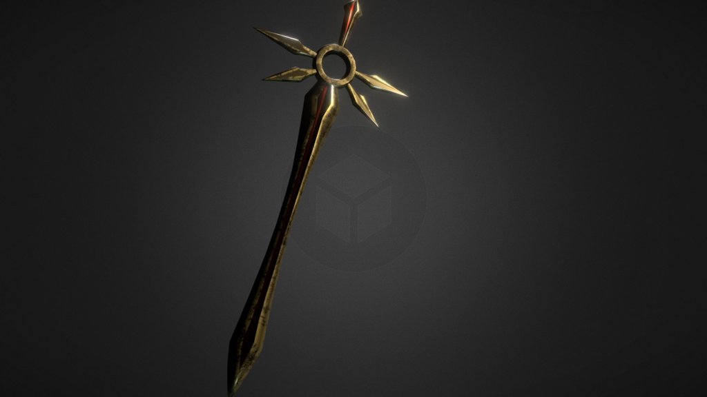 Leona's Sword - 3D model by Gruz 3D (@heycrosscut) [ea83316] - Sketchfab