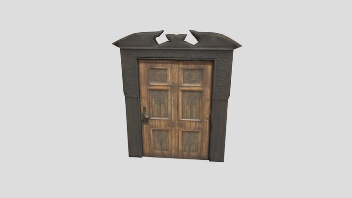 Door Of Mystic Manor 3D Model