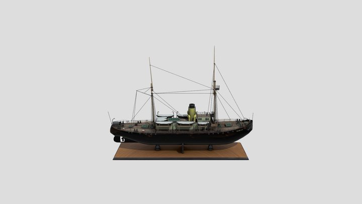 Ship Vaigach 3D Model