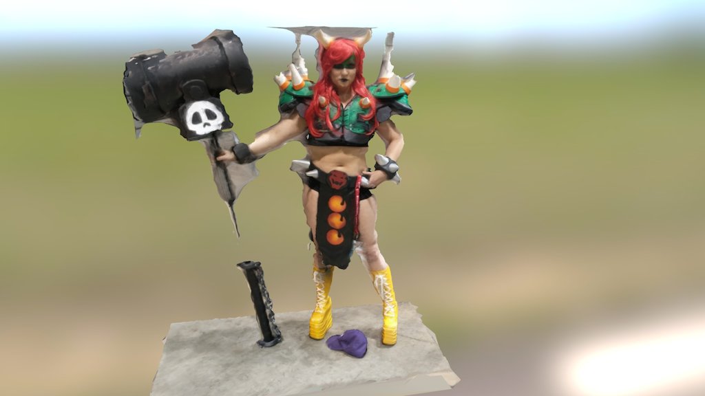 Deborah Hrycaj as Wrestler Bowser