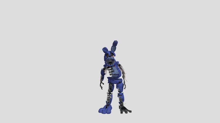 Broken Bonnie fnaf 2 3D Model