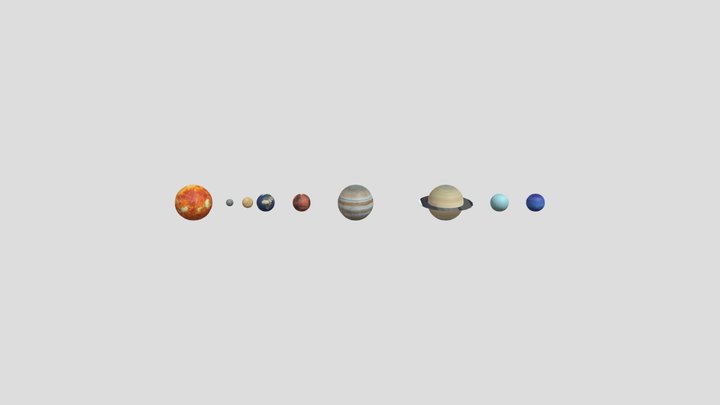 Solar_System 3D Model