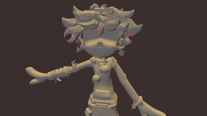 skouu figurine 3d model - DDM2A 3D Model