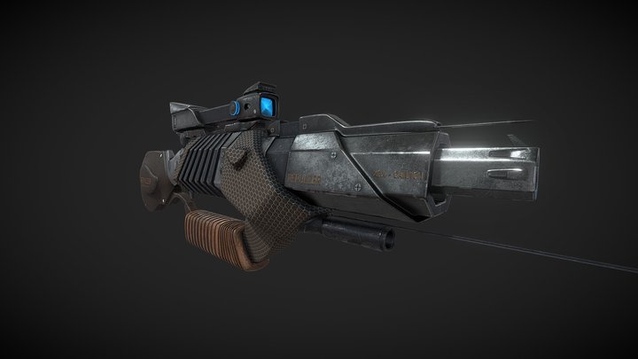 GUN REPULZER 3D Model
