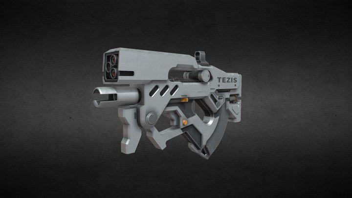 Tezis SMG 3D Model