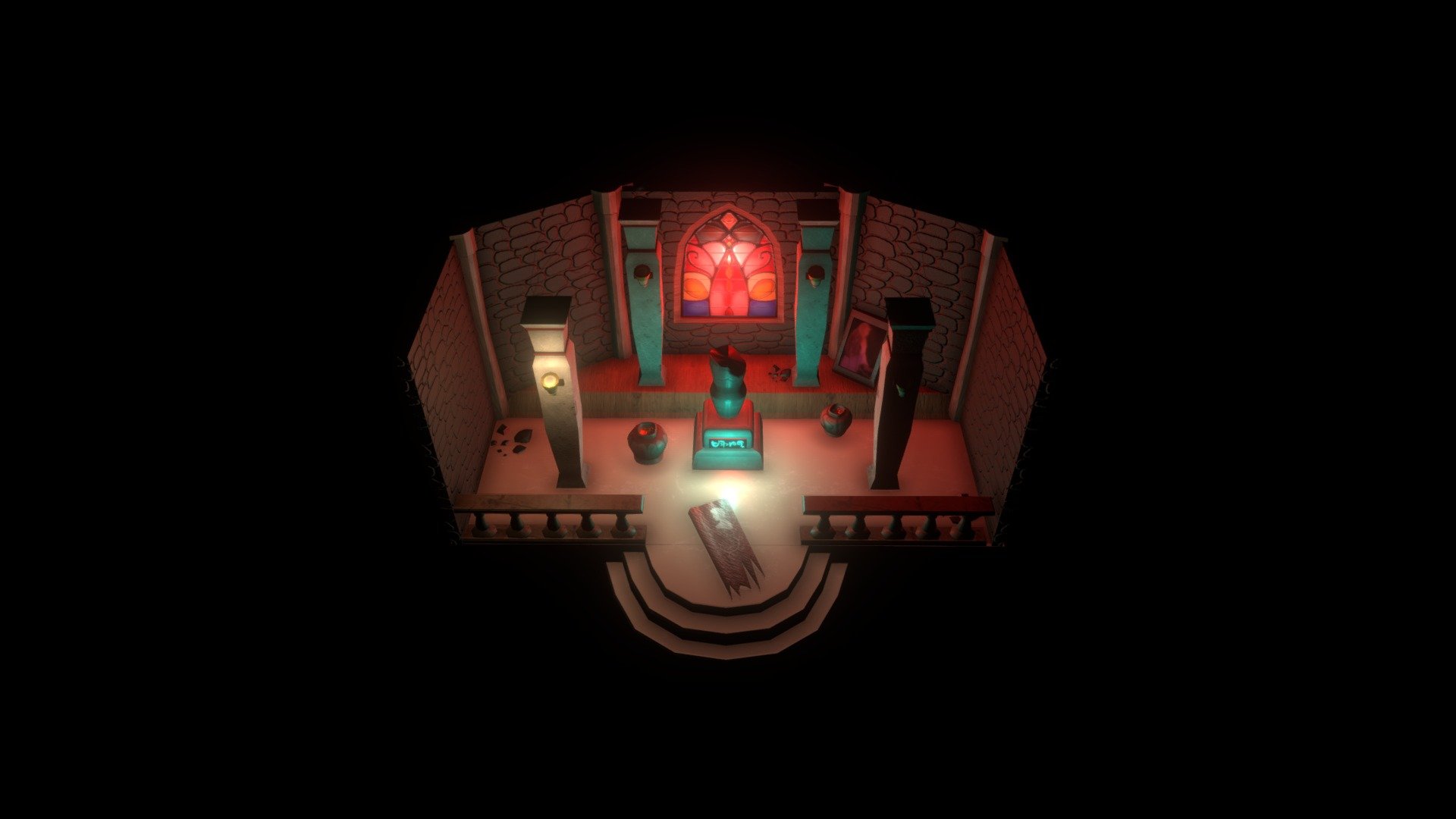 Abandoned Shrine. - 3D model by Natasha Savage (@natjsav) [ea88a90 ...