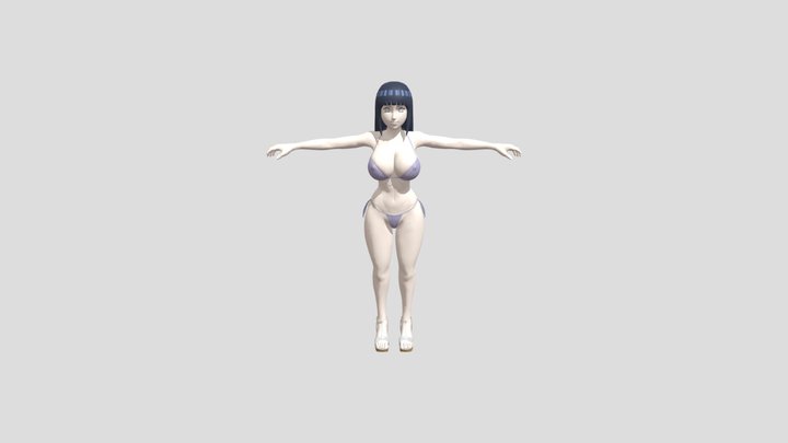 Hinata 3D Model