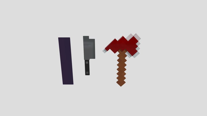 Willam Afton Prop Pack 3D Model