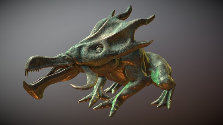 Creature - School Project 3D Model