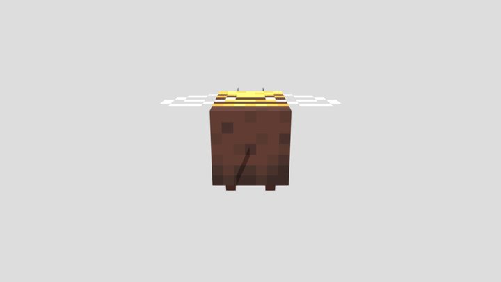 Minecraft - bee 3D Model