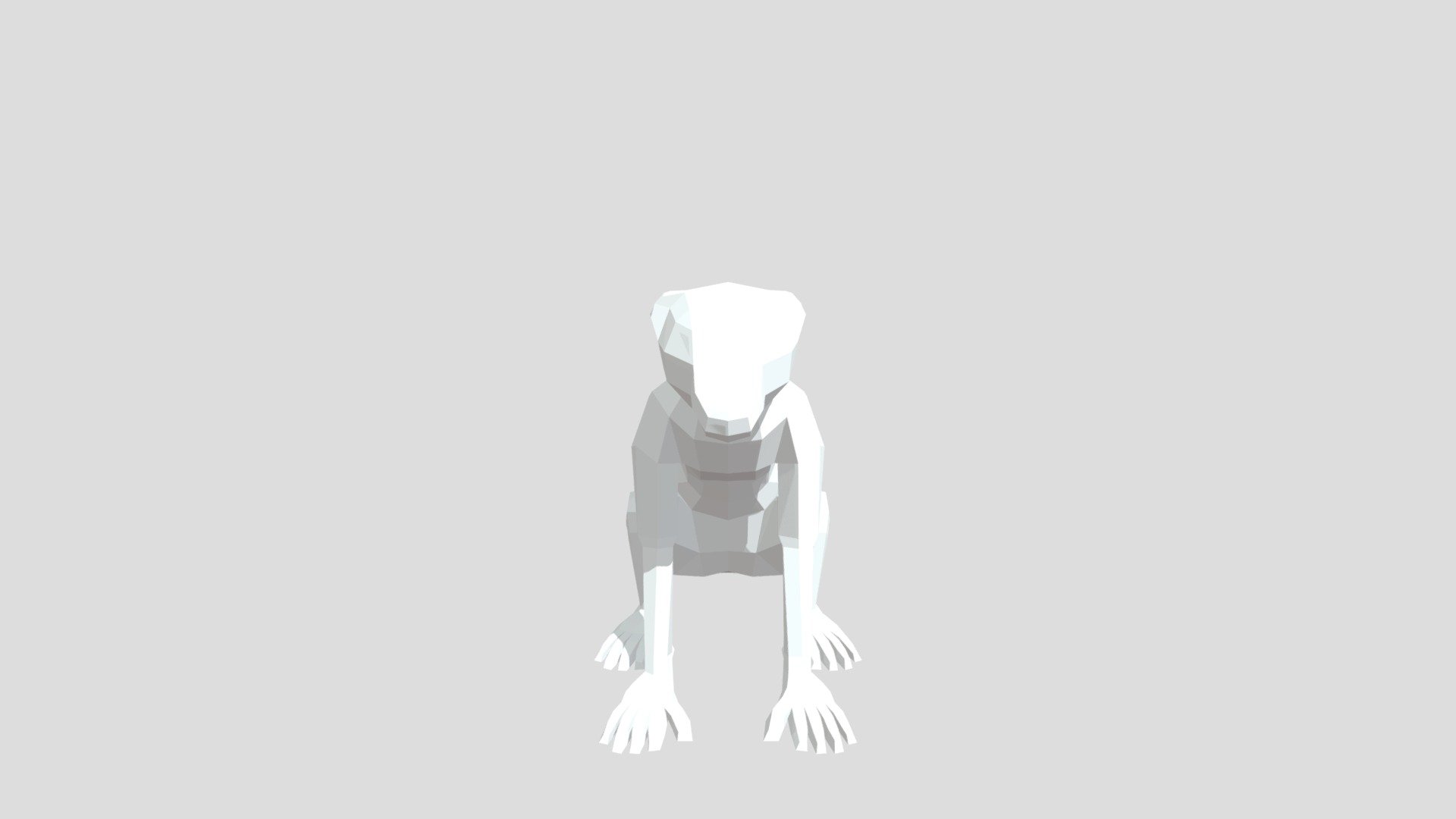 monkey from Poly by Google