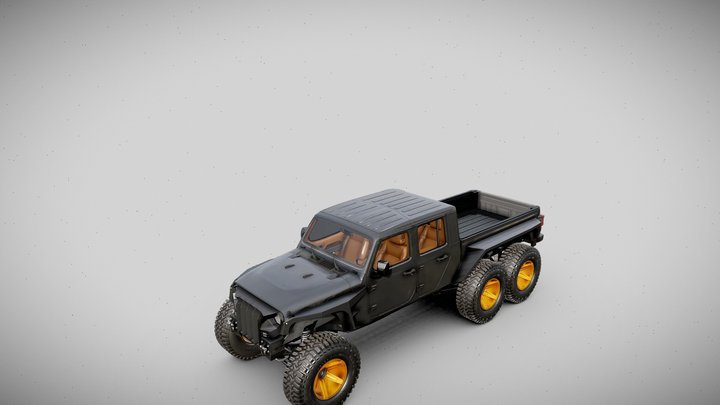 Jeep_hellfire_6x6_2.0 3D Model