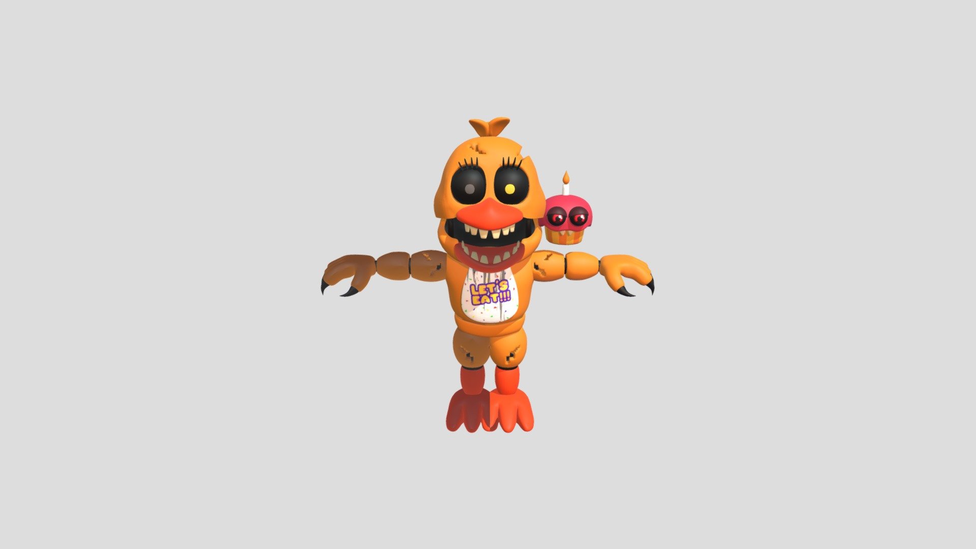 Fixed Withered Adventure Chica