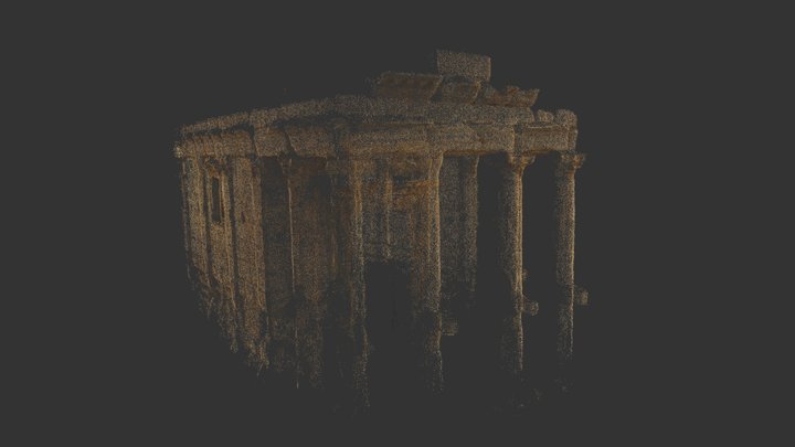 Temple Of Baalshamin 3D Model