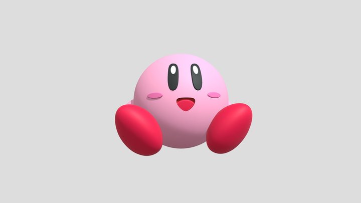Kirby 3D Model