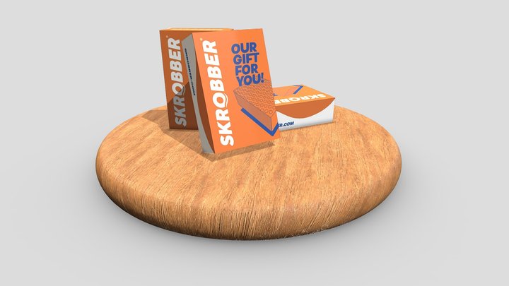 Skrobber Box - Preview 3D Model