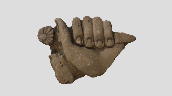 Wall Relief Fragment (S.1855.7) 3D Model