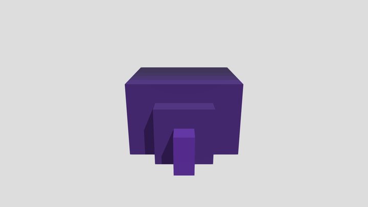 Endermite — Minecraft head