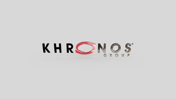Khronos Group Logo 3D Model