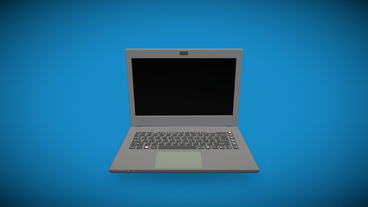 Partes de un ordenador portátil – Modello 3D gratuito STL