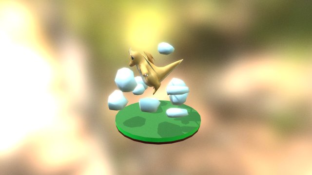 快龍在天 3D Model