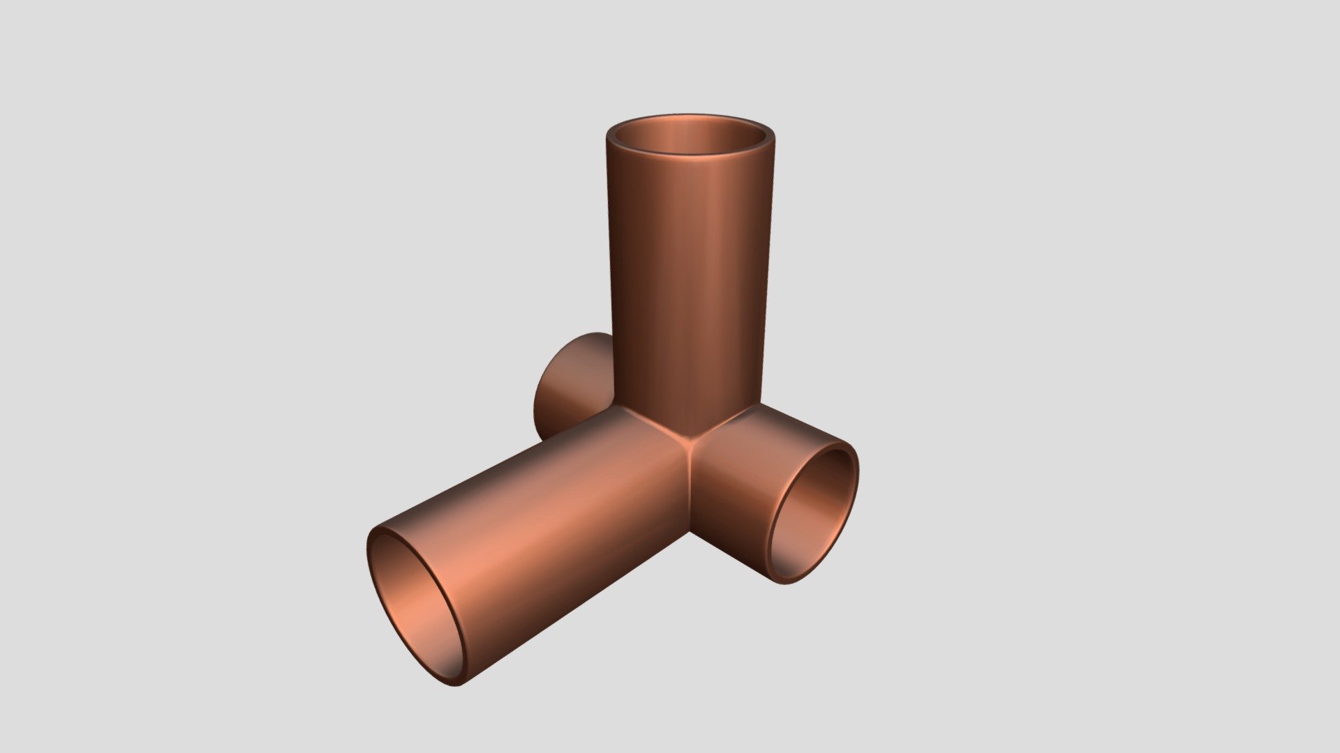 Pipe Junction - Download Free 3D model by JamieCMarshall [ea93f46 ...