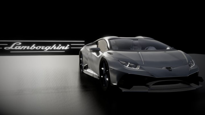 Lamborghini Huracan - Business Class 3D Model