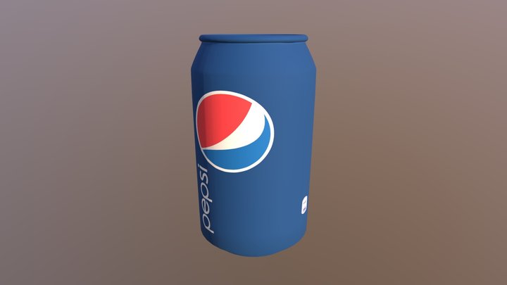 Pepsi OBJ 3D Model