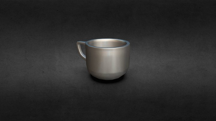 Cup | Semi-LowPoly – Free 3D Model STL