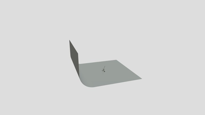 Сцена_ 2 часть задания 3D Model
