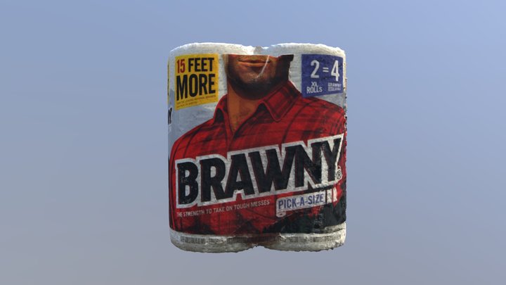 Brawny_3.1.2019_250 3D Model