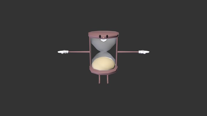 Cuphead - Sand of Time 3D Model