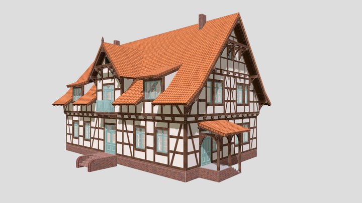 Guest House 3D Model
