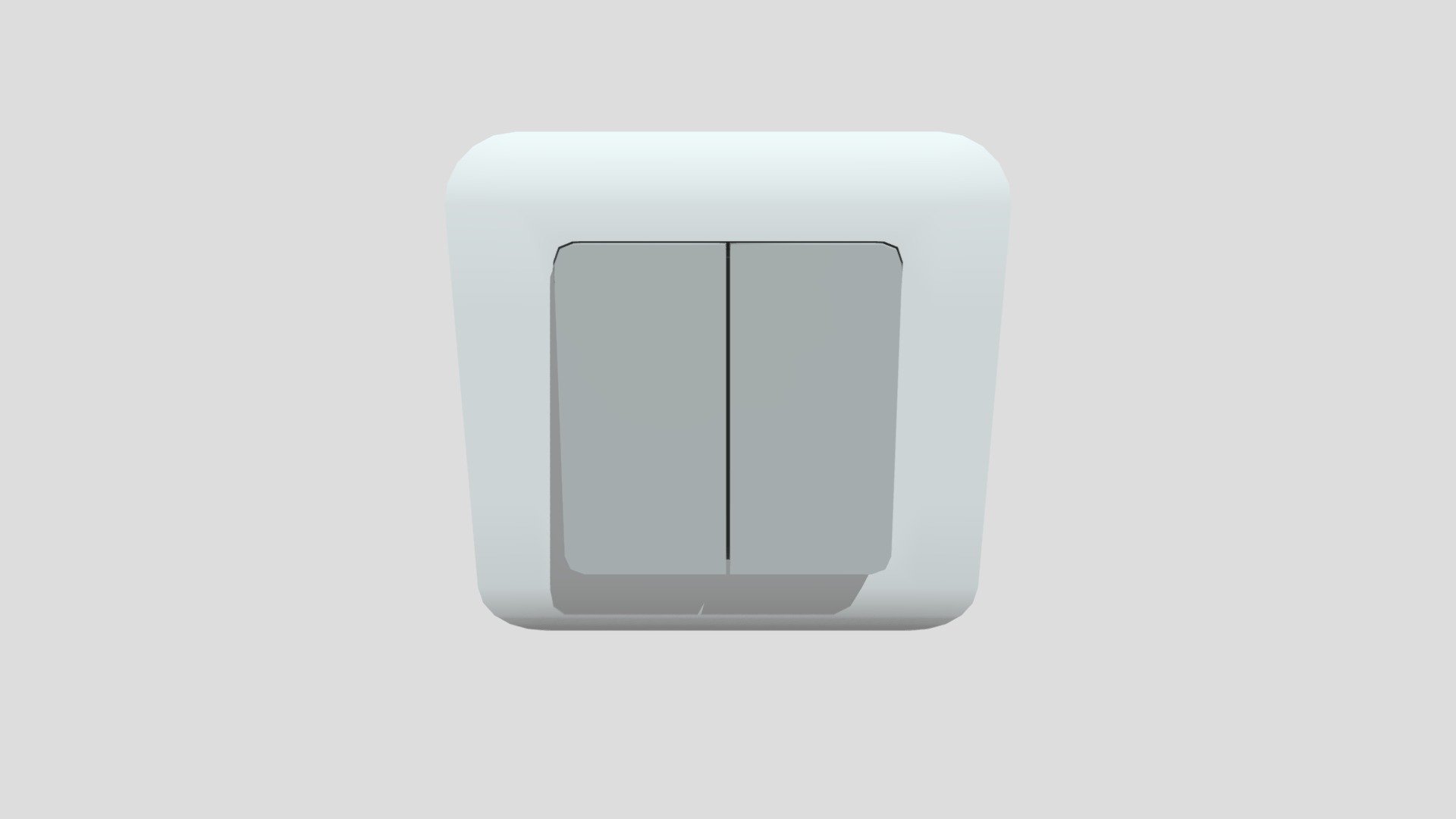 Wall double switch