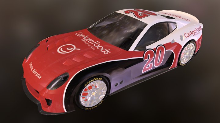 ConAgra Foods, Inc. Stock Car 3D Model