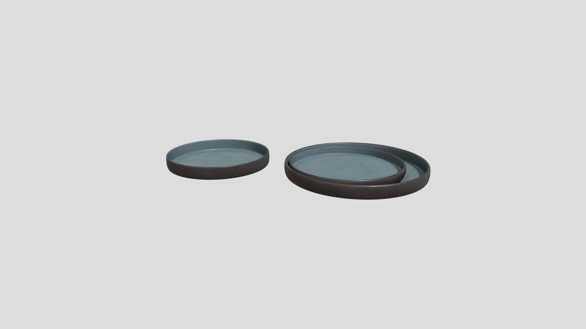 Square Sided 3- Piece Place Setting 02