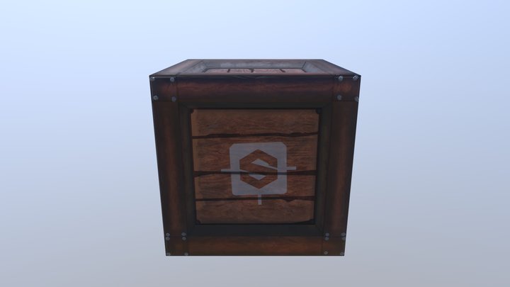 Power Up Crate 3D Model