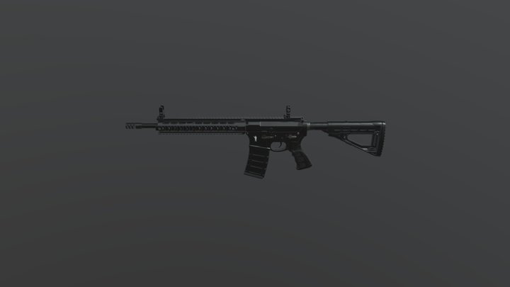 CAA M4 Carbine 3D Model