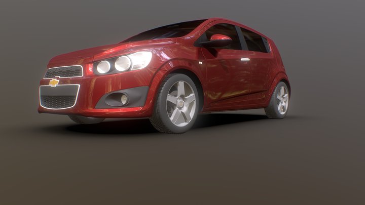 Chevrolet Aveo Sonic 2012 3D Model
