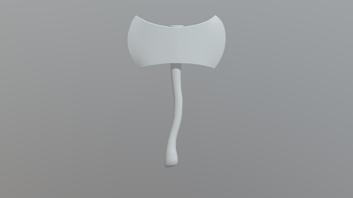 Assign 2 Axe And Handle Done 3D Model