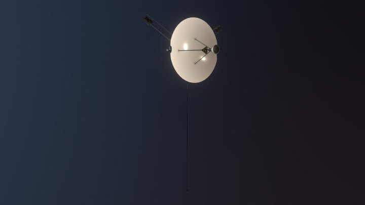 Pioneer 11 3D Model