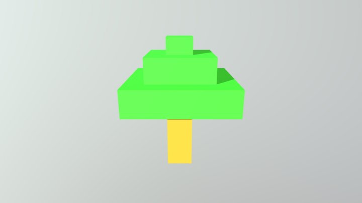 Low Poly Tree 4 3D Model