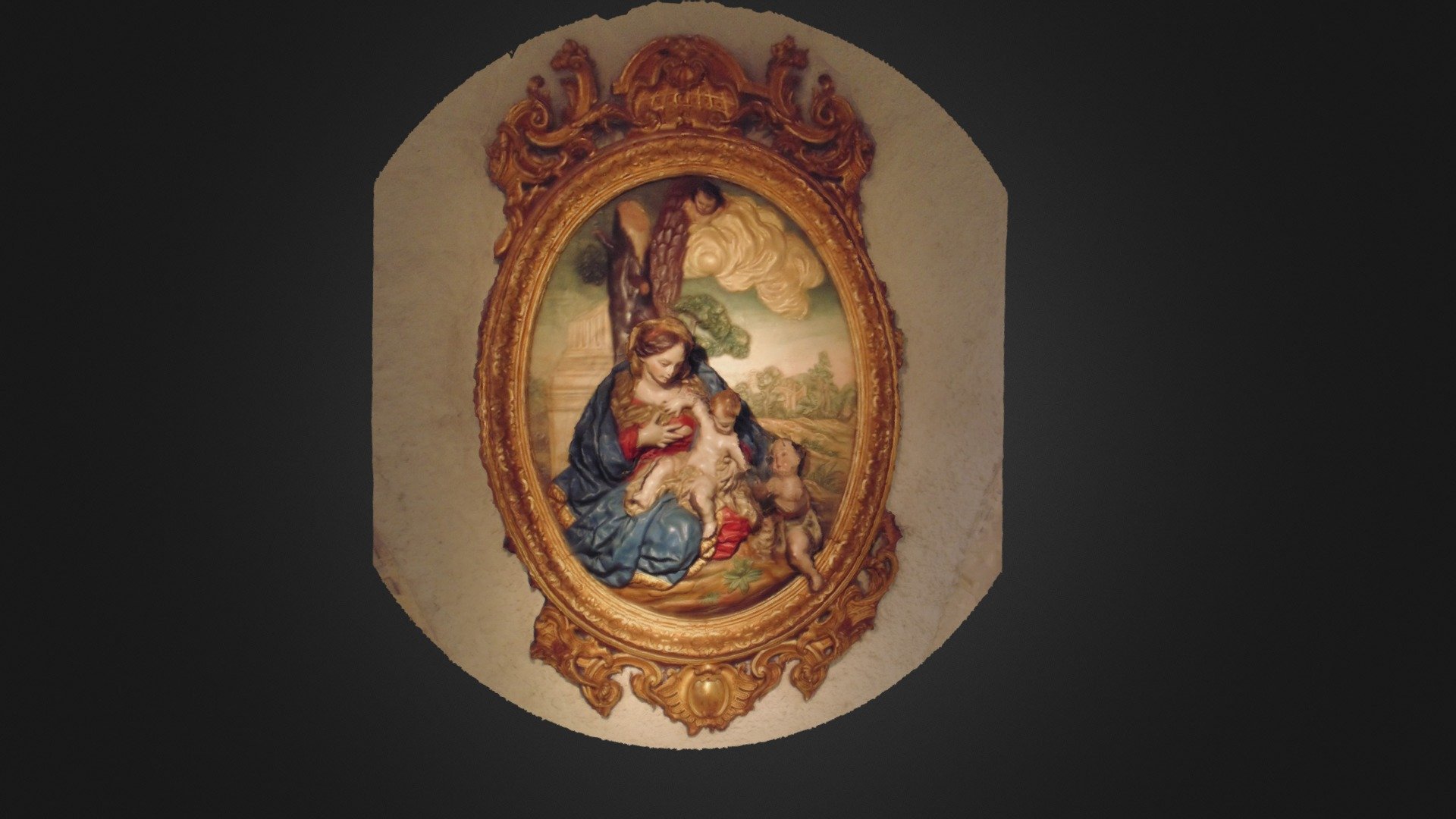 Virgen de la leche de Francisco Salzillo