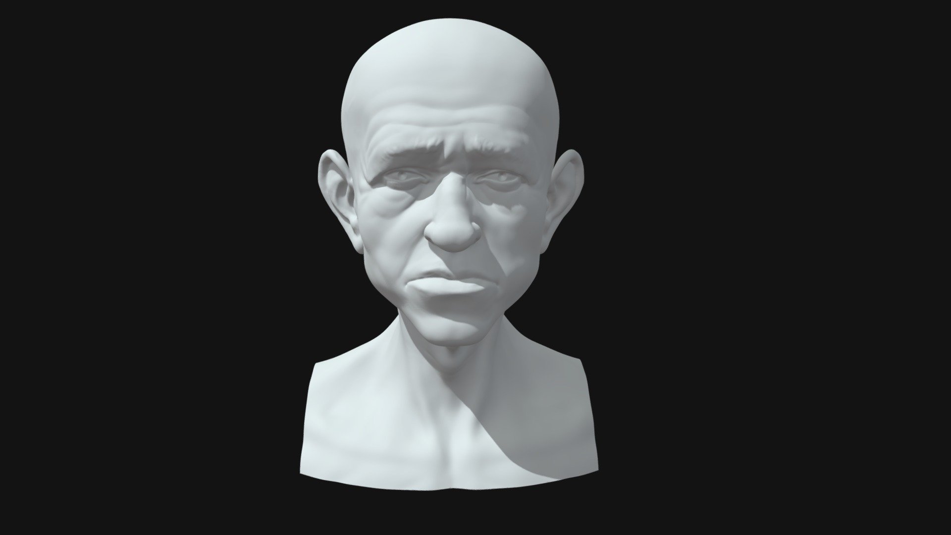 Old Man Head - 3D model by KateuszMaminski [ea9da32] - Sketchfab