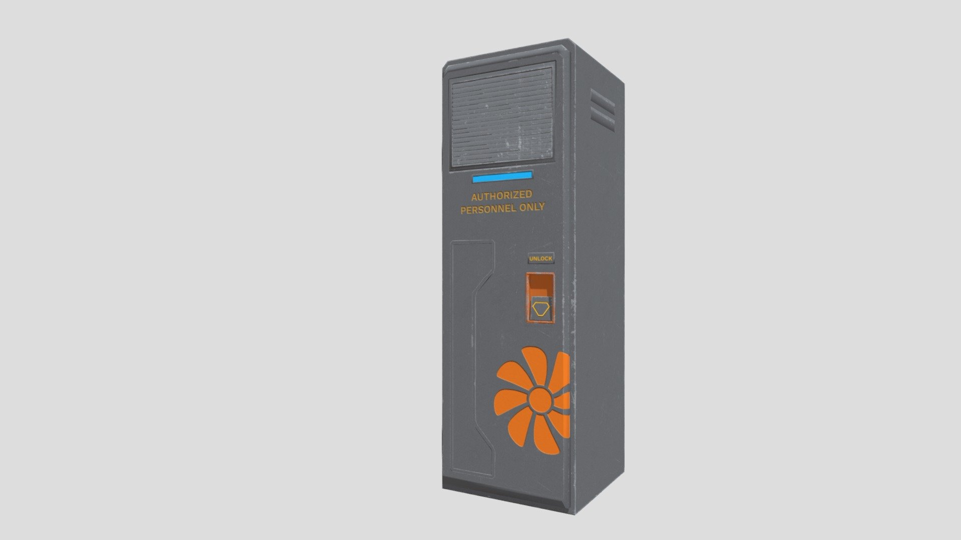 Locker - 3d Model By Ledispirit [ea9e99f] - Sketchfab