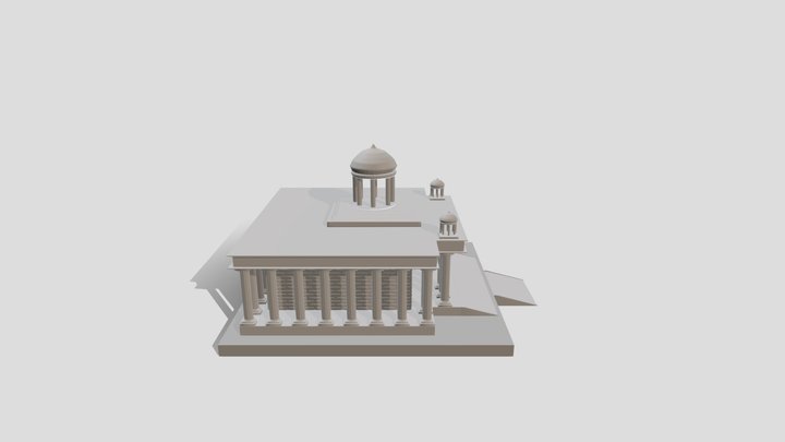 Templo de Aries 3D Model